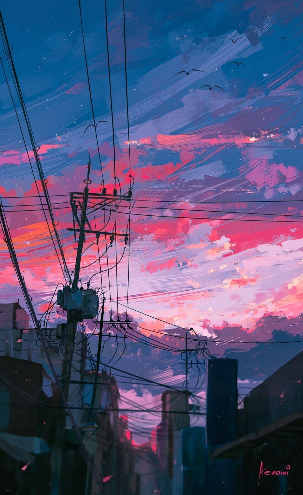 Aesthetic Anime Mobile Wallpaper 4k